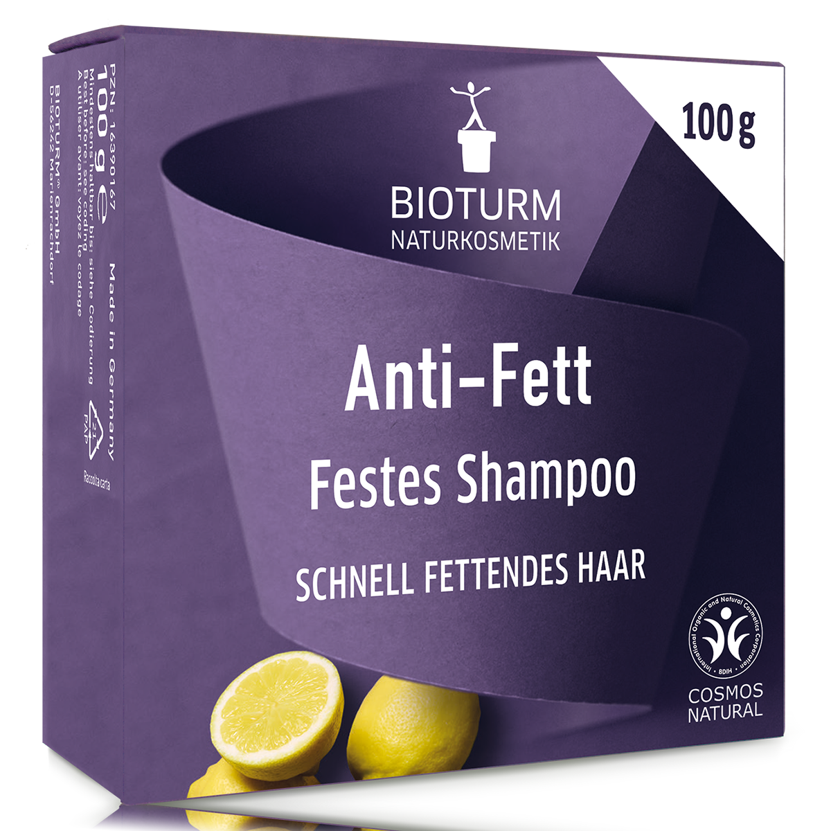 Festes Shampoo Anti-Fett von Bioturm Naturkosmetik