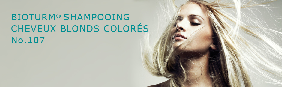 Bioturm Cosmtiques naturels SHAMPOOING cheveux blonds colors n 107