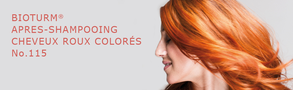 Bioturm Cosmtiques naturels APRES-SHAMPOOING cheveux roux colors n 115
